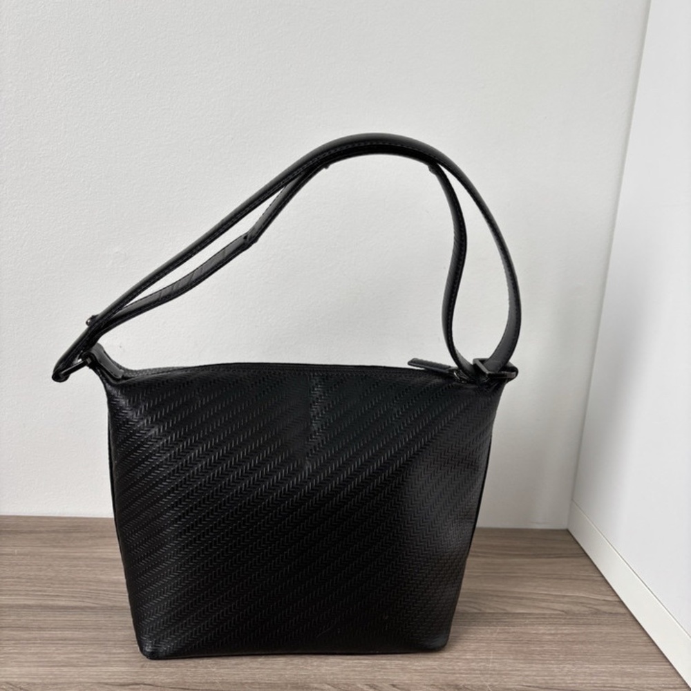 Lancel Black Women's Vintage Shoulder Handbag